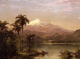 Frederic Edwin Church Tamaca Palms painting